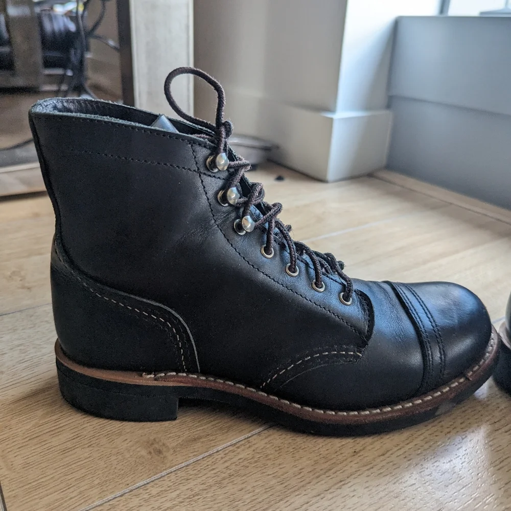 Red wing Iron ranger boot size 7.5 (37.5) - Picture 3 of 12